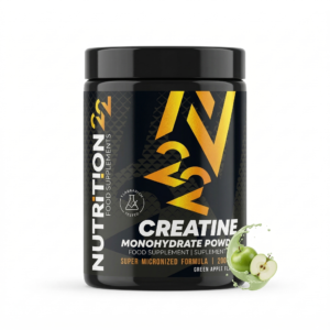 Creatine Monohydrate Powder Smak Zielone jabłko 500 g